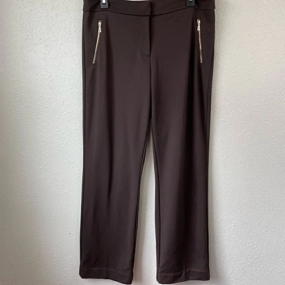 Marc New York Brown Slack Pants Size 10 EUC